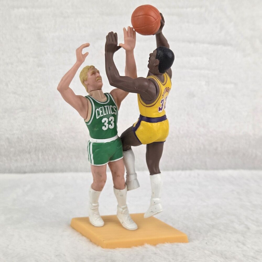 1989 Starting Lineup One On One Magic Johnson vs. Larry Bird Kenner Figure